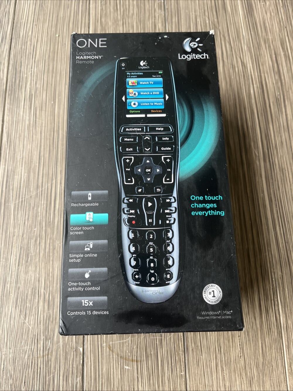 Logitech Remote Control Harmony One 915 Universal Advanced +Accessories